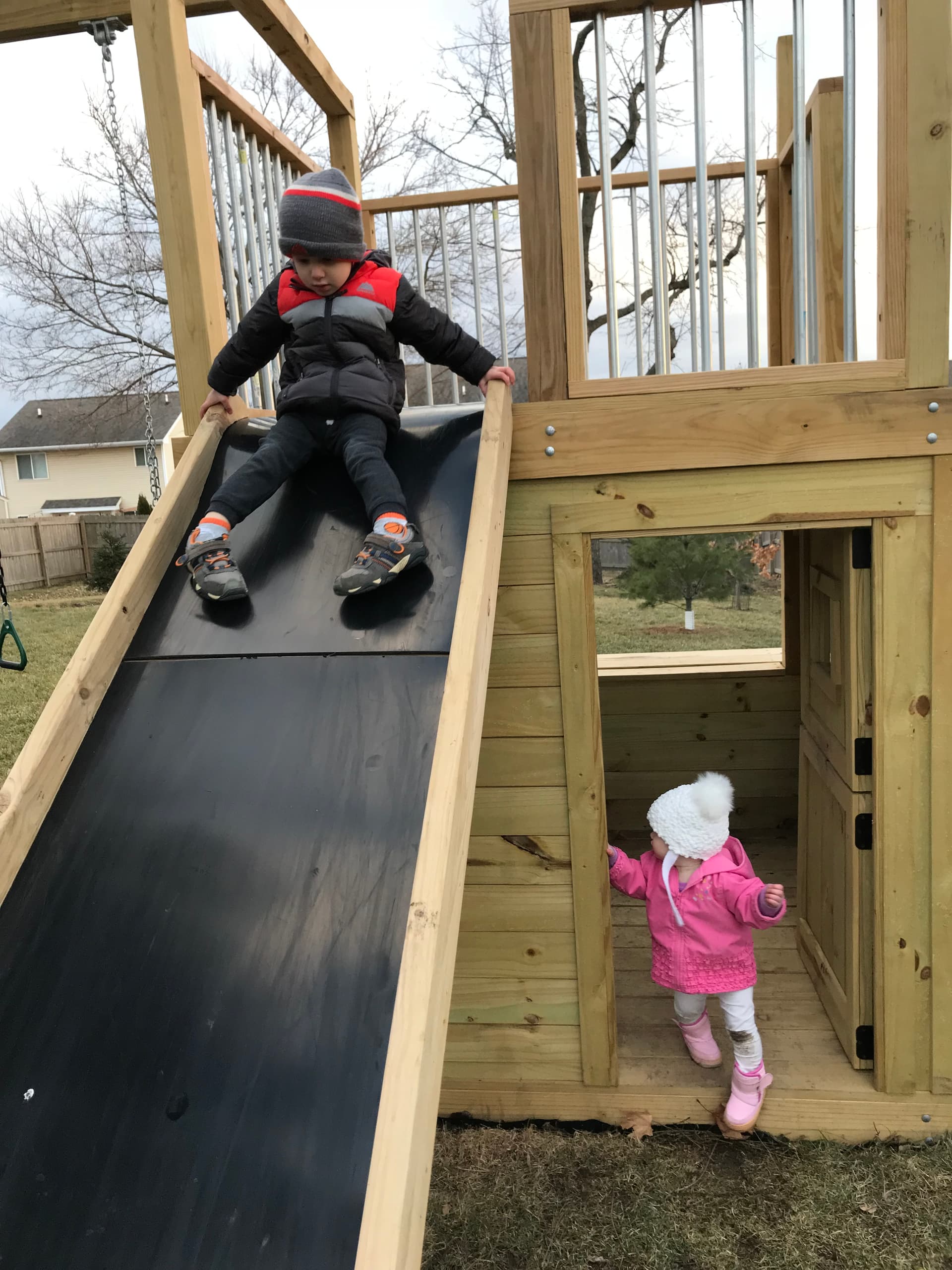 Cedar Outdoor Playset