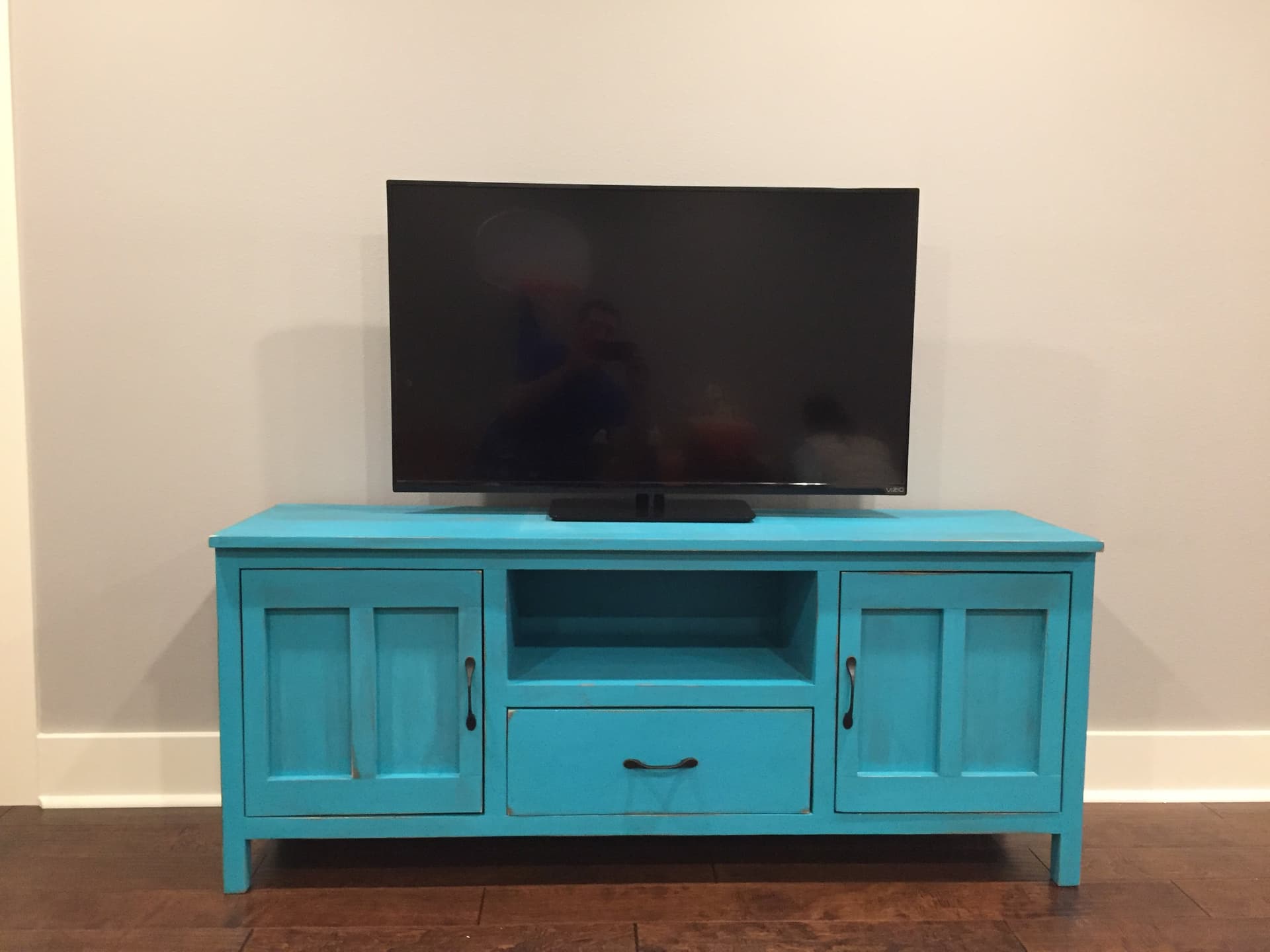 Coastal Blue Media Cabinet