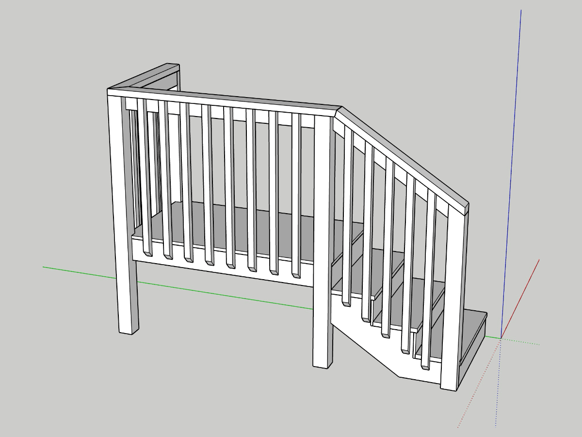 Garage Stair & Landing
